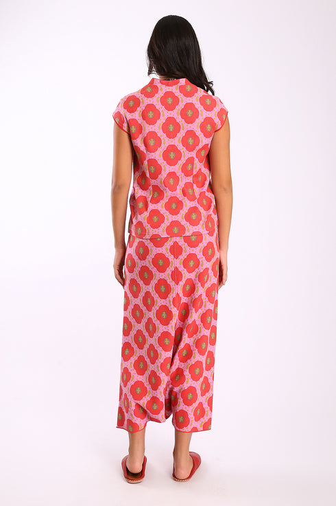 Harem pants with elastic waistband and draw string